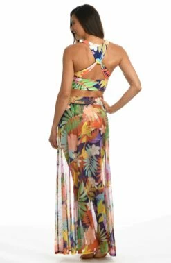 In The Tropics Maxi Skirt - FINAL SALE -Lablanca Sales Shop CT2BA45 MLT B1