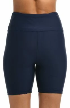 In The Tropics Reversible High Waist Bike Short - FINAL SALE 9 In The Tropics Reversible High Waist Bike Short - FINAL SALE -Lablanca Sales Shop CT2BA63 MLT B2