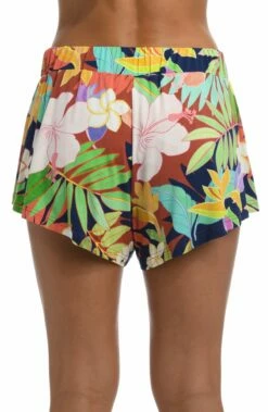 In The Tropics Flounce Short - FINAL SALE -Lablanca Sales Shop CT2BA69 MLT B3