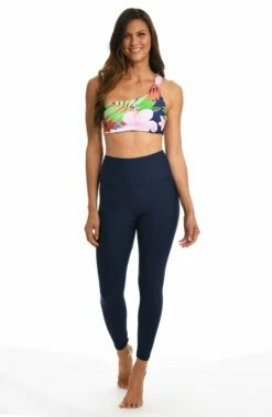 In The Tropics Reversible High Waist Legging - FINAL SALE 12 In The Tropics Reversible High Waist Legging - FINAL SALE -Lablanca Sales Shop CT2BA72 MLT F2
