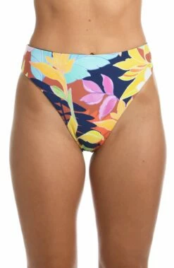 In The Tropics Reversible High Waist Bottom - FINAL SALE