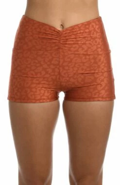 On The Spot Reversible Mid Waist Bike Short - FINAL SALE