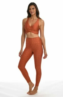 On The Spot Reversible High Waist Legging - FINAL SALE -Lablanca Sales Shop CT2BB72 CLY F1