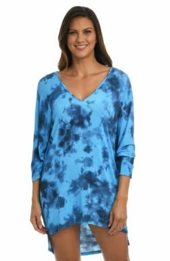 Head In The Clouds V-Neck Tunic - FINAL SALE