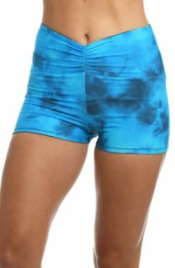 Head In The Clouds Reversible Mid Waist Bike Short - FINAL SALE