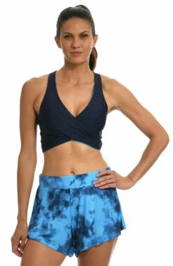 Head In The Clouds Flounce Short - FINAL SALE 8 Head In The Clouds Flounce Short - FINAL SALE -Lablanca Sales Shop CT2BD69 POL F1