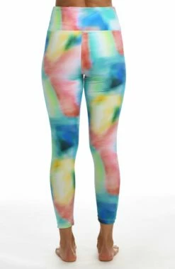 Sunset Tide Reversible High Waist Legging - FINAL SALE 9 Sunset Tide Reversible High Waist Legging - FINAL SALE -Lablanca Sales Shop CT2BF72 MLT B3