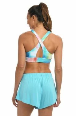 Lounge Around Jersey Flounce Short - FINAL SALE -Lablanca Sales Shop CT2BG69 AQU B