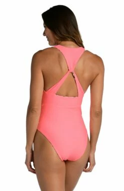 Camo Cheetah Reversible Over-The-Shoulder One Piece - FINAL SALE 9 Camo Cheetah Reversible Over-The-Shoulder One Piece - FINAL SALE -Lablanca Sales Shop CT2BL09 MLT REV B1