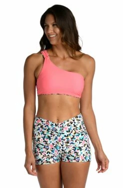 Camo Cheetah Reversible High-Waist Bike Short - FINAL SALE 16 Camo Cheetah Reversible High-Waist Bike Short - FINAL SALE -Lablanca Sales Shop CT2BL61 MLT F5