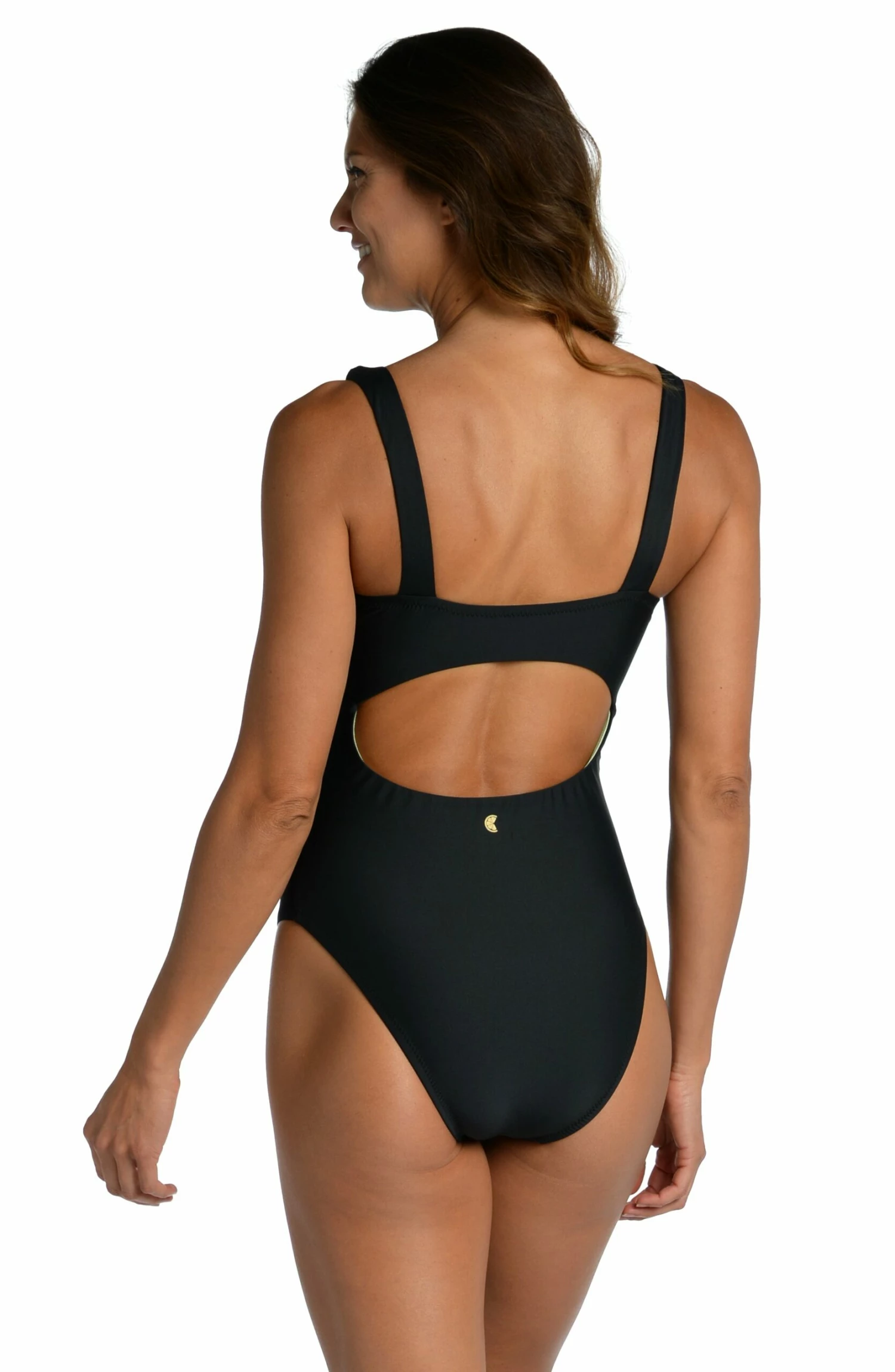 Colorblock Over-The-Shoulder One Piece - FINAL SALE 4 Colorblock Over-The-Shoulder One Piece - FINAL SALE - Image 2