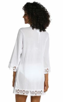 Island Fare V-Neck Tunic -Lablanca Sales Shop LA8LR55 WHT B 2