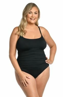 Island Goddess Lingerie One Piece - Black -Lablanca Sales Shop LB0IG24W BLK F 1