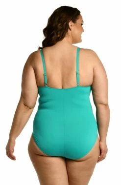 Island Goddess Lingerie One Piece - Emerald -Lablanca Sales Shop LB0IG24W EMR B 1