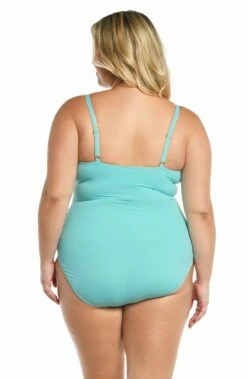 Island Goddess Lingerie One Piece - Ice Blue -Lablanca Sales Shop LB0IG24W ICB B 1