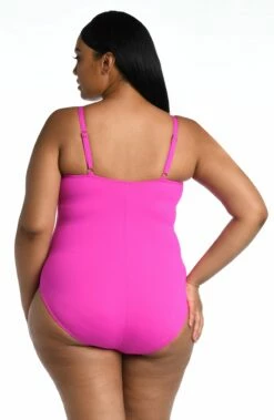 Island Goddess Lingerie One Piece - Orchid -Lablanca Sales Shop LB0IG24W ORC B