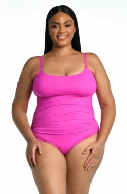 Island Goddess Lingerie One Piece - Orchid -Lablanca Sales Shop LB0IG24W ORC F1