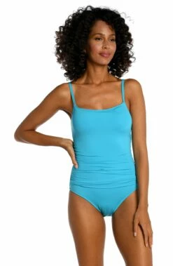 Island Goddess Lingerie One Piece - Azul