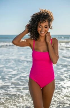 Island Goddess Lingerie One Piece - Pop Pink 9 Island Goddess Lingerie One Piece - Pop Pink -Lablanca Sales Shop LB0IG24 PPN 2731 Web