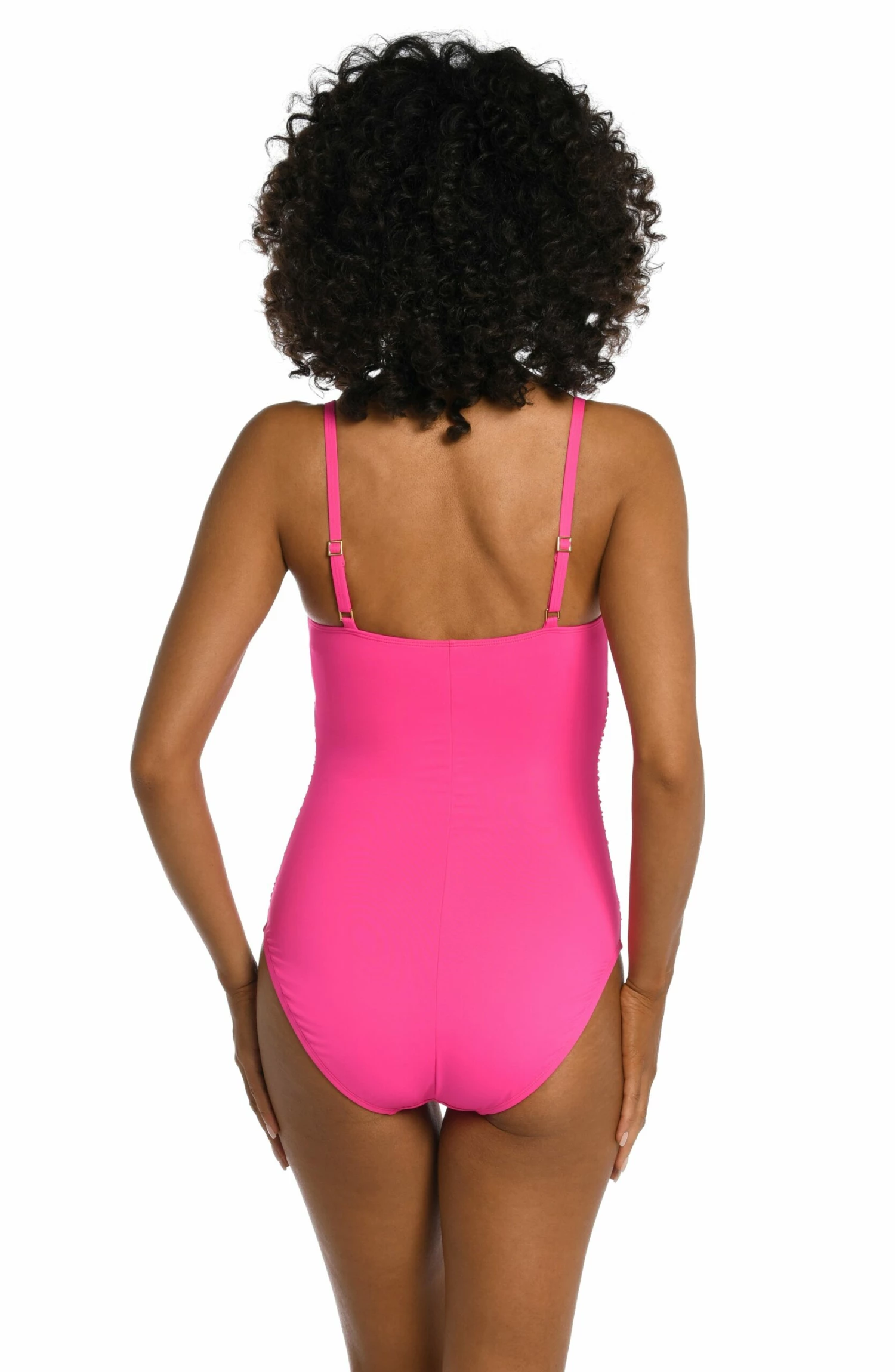 Island Goddess Lingerie One Piece - Pop Pink 4 Island Goddess Lingerie One Piece - Pop Pink - Image 2