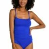 Island Goddess Lingerie One Piece - Sapphire -Lablanca Sales Shop LB0IG24 SAP F 1