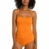 Island Goddess Lingerie One Piece - Tangerine
