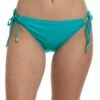 Island Goddess Side Tie Hipster Bottom - Turquoise