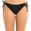 Island Goddess Side Tie Hipster Bottom - Black 2 Island Goddess Side Tie Hipster Bottom - Black -Lablanca Sales Shop LB0IG94 BLK F 1