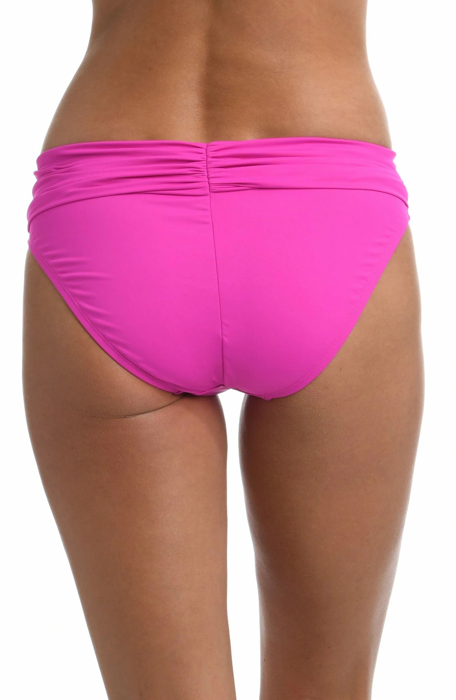 Island Goddess Shirred Band Hipster Bottom - Orchid 4 Island Goddess Shirred Band Hipster Bottom - Orchid - Image 2