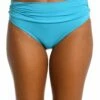 Island Goddess Shirred Band Hipster Bottom - Azul -Lablanca Sales Shop LB0IG95 AZL F 1 ee03fcc4 ef3c 49ad 97b3 d762b5328fc8