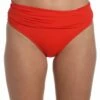 Island Goddess Shirred Band Hipster Bottom - Cherry -Lablanca Sales Shop LB0IG95 CHR F2
