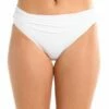 Island Goddess Shirred Band Hipster Bottom - White -Lablanca Sales Shop LB0IG95 WHT F 1
