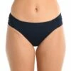 Island Goddess Side Shirred Hipster Bottom - Indigo -Lablanca Sales Shop LB0IG96 IND F 1