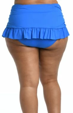 Island Goddess Ruffle Skirted Bottom - Capri Blue -Lablanca Sales Shop LB1IG91W CPB B
