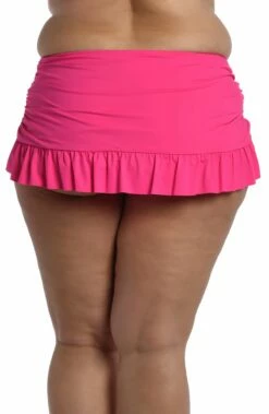 Island Goddess Ruffle Skirted Bottom - Pop Pink -Lablanca Sales Shop LB1IG91W PPN B 1