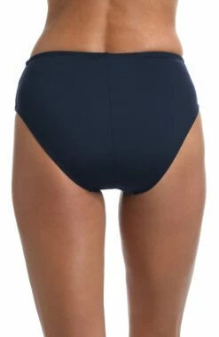 Island Goddess Mid-Waist Sash Band Bottom - Indigo -Lablanca Sales Shop LB1IG97IND B 1 Edit