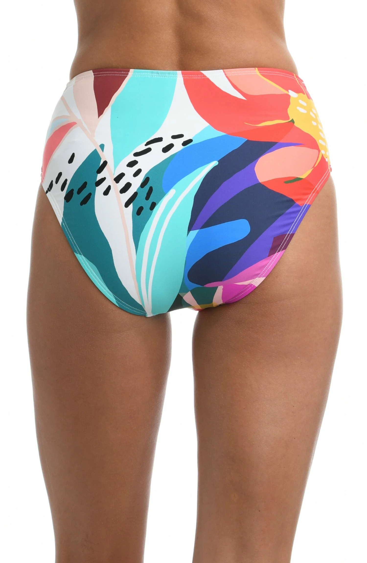Eclectic Shore V-Front High Waist Bottom - FINAL SALE 4 Eclectic Shore V-Front High Waist Bottom - FINAL SALE - Image 2