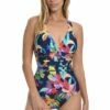 By The Sea Multi-Strap Cross-Back One Piece - FINAL SALE