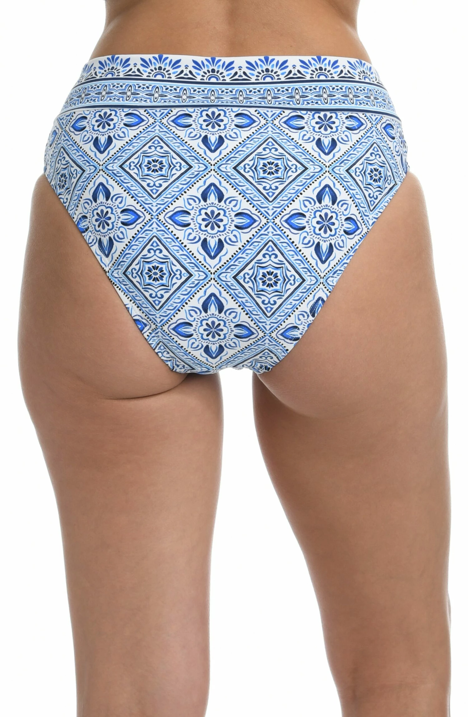 Mediterranean Breeze High Waist Bottom 4 Mediterranean Breeze High Waist Bottom - Image 2