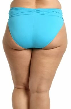 Island Goddess Shirred Band Hipster Bottom - Azul -Lablanca Sales Shop LB2IG95W AZL B 1