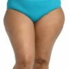 Island Goddess High Waist Bottom - Turquoise
