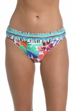 Tropics Of Tropez Banded Hipster Bottom - FINAL SALE