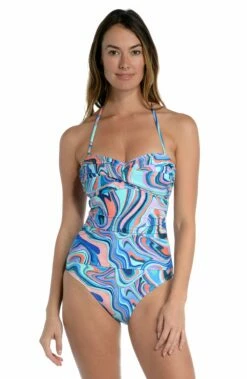 Crystal Cove Bandeau One Piece - FINAL SALE