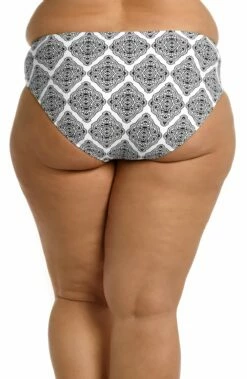 Oasis Tile Mid-Rise Hipster Bottom -Lablanca Sales Shop LB3VD93W BLK B 1