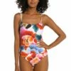 Floral Rhythm Lingerie One Piece 2 Floral Rhythm Lingerie One Piece -Lablanca Sales Shop LB3VE24 MLT F 1