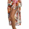 Floral Rhythm Pareo Wrap 1 Floral Rhythm Pareo Wrap -Lablanca Sales Shop LB3VE40 MLT F 2 Close Up