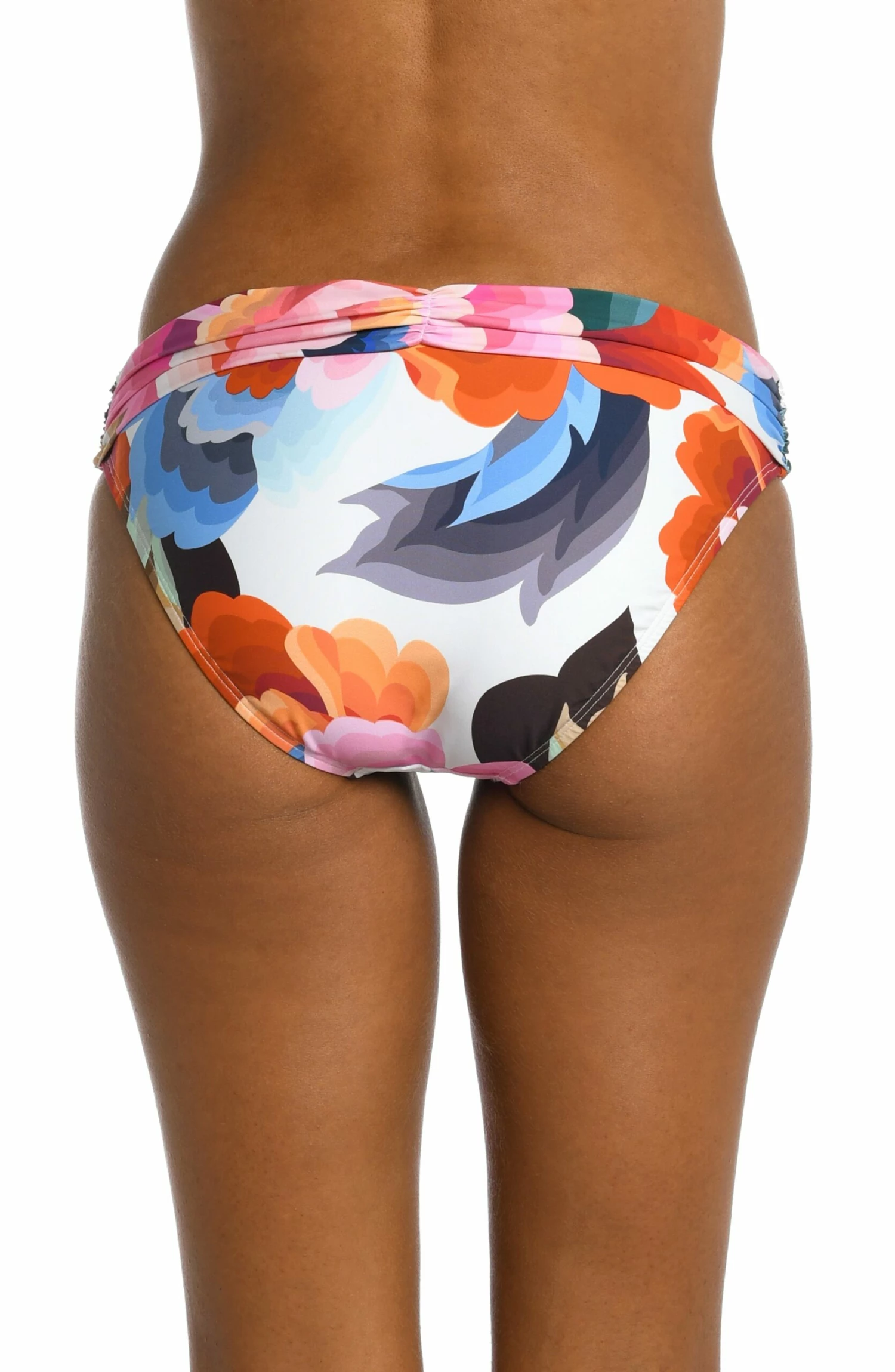 Floral Rhythm Shirred Band Hipster Bottom 4 Floral Rhythm Shirred Band Hipster Bottom - Image 2
