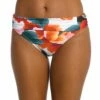 Floral Rhythm Shirred Band Hipster Bottom 1 Floral Rhythm Shirred Band Hipster Bottom -Lablanca Sales Shop LB3VE95 MLT F 1