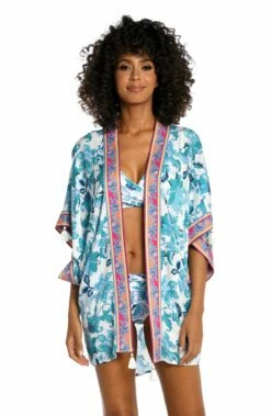 Santorini Sun Kimono - FINAL SALE -Lablanca Sales Shop LB3VF63 EMR F 1