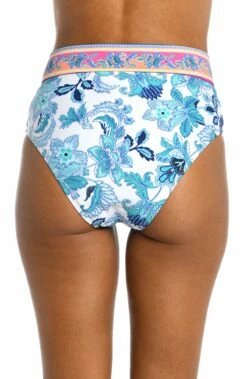 Santorini Sun Crossover High-Waist Bottom - FINAL SALE -Lablanca Sales Shop LB3VF99 EMR B 1